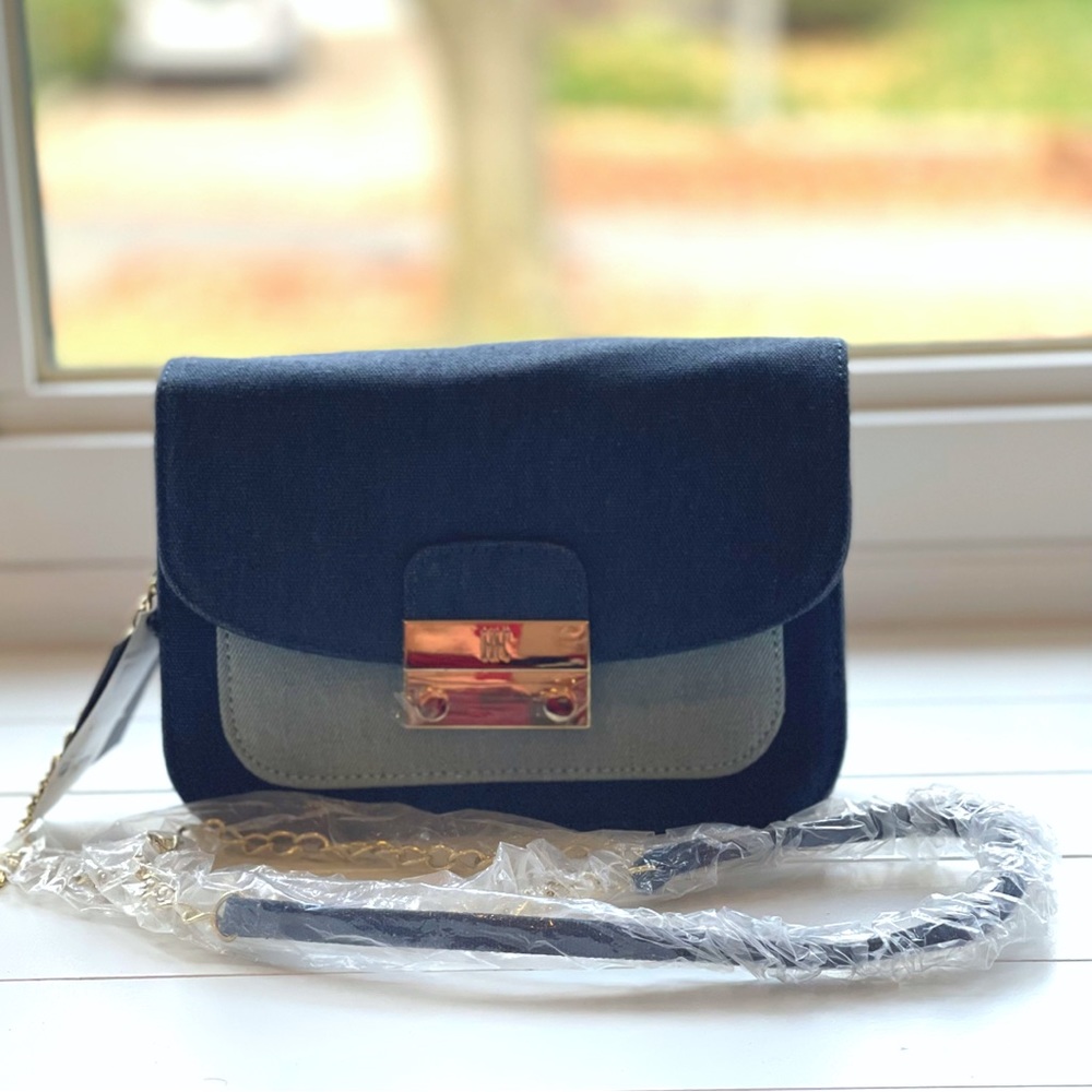 Mini Shoulder Denim Bag